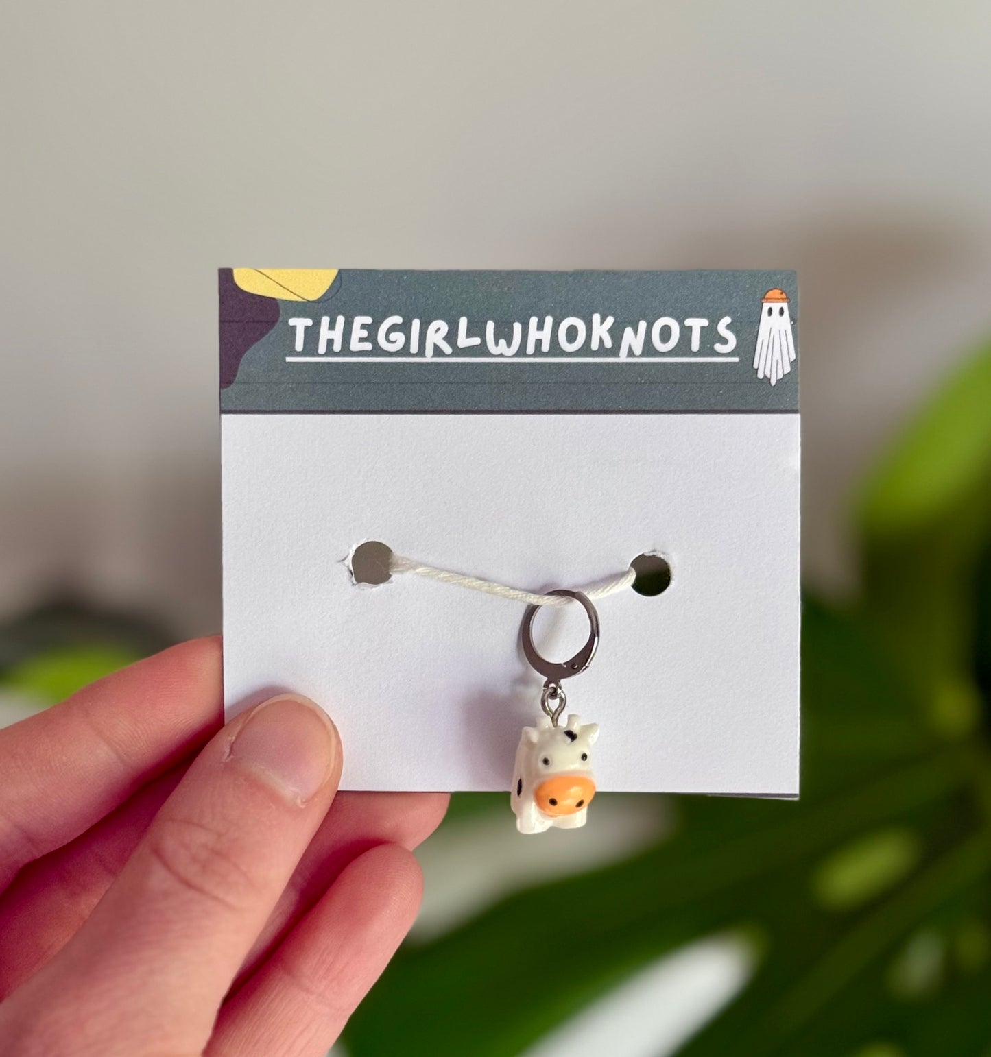 Cow Stitch Markers