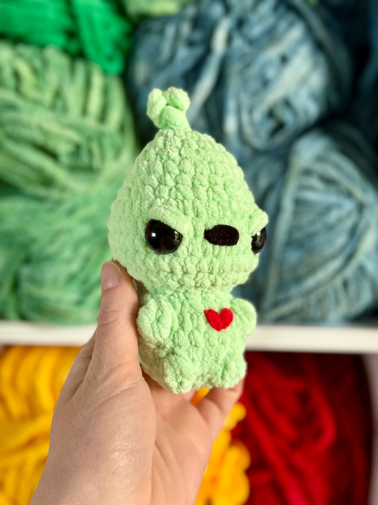 Crochet Baby Grinch