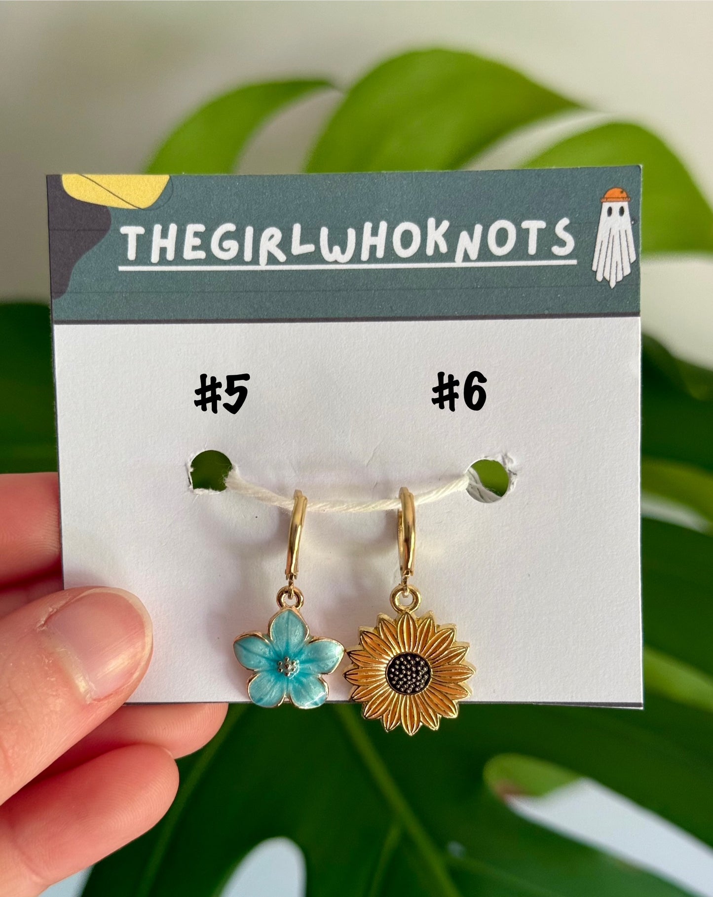 Flower Stitch Markers
