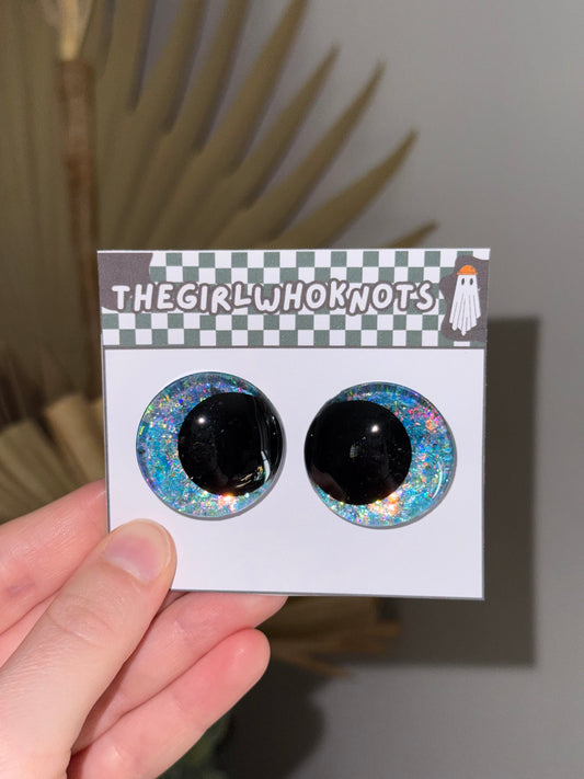 ‘Ocean breeze' 30mm/25mm Safety Eyes
