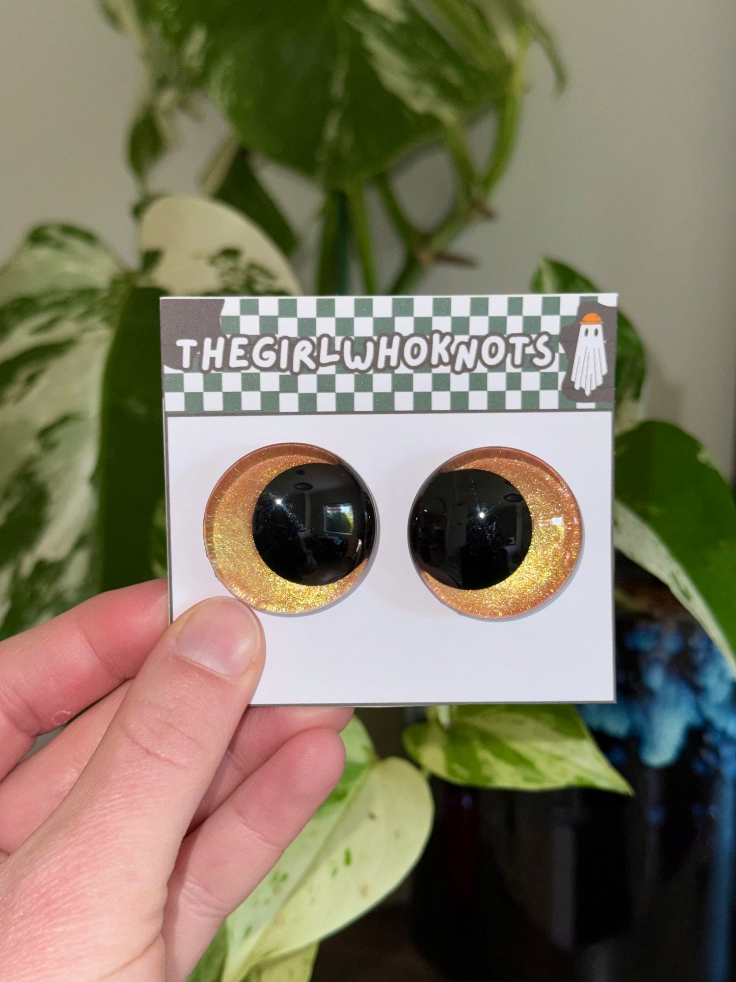 'Passionfruit' 30mm/25mm/20mm Safety Eyes