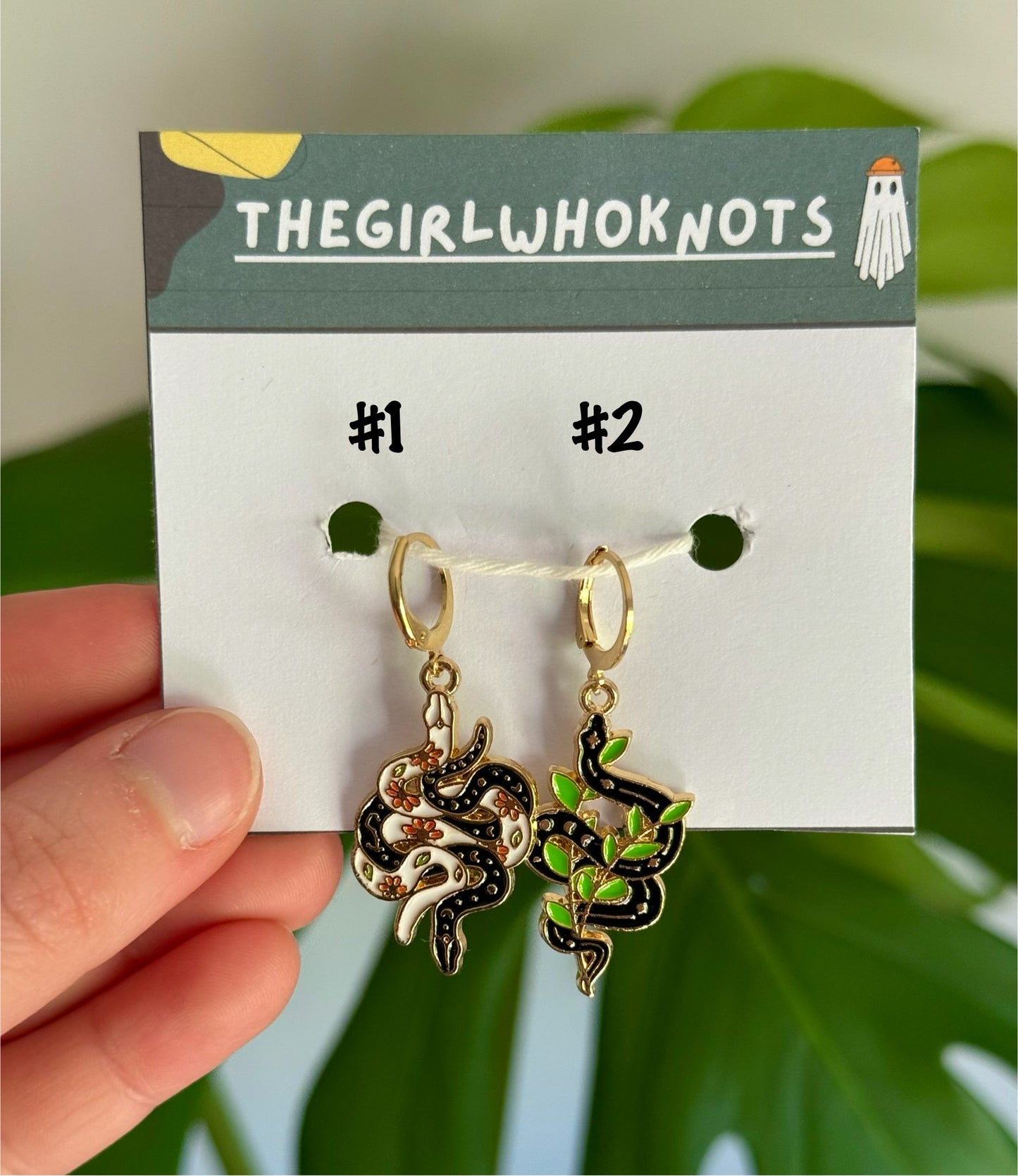 Snake Stitch Markers