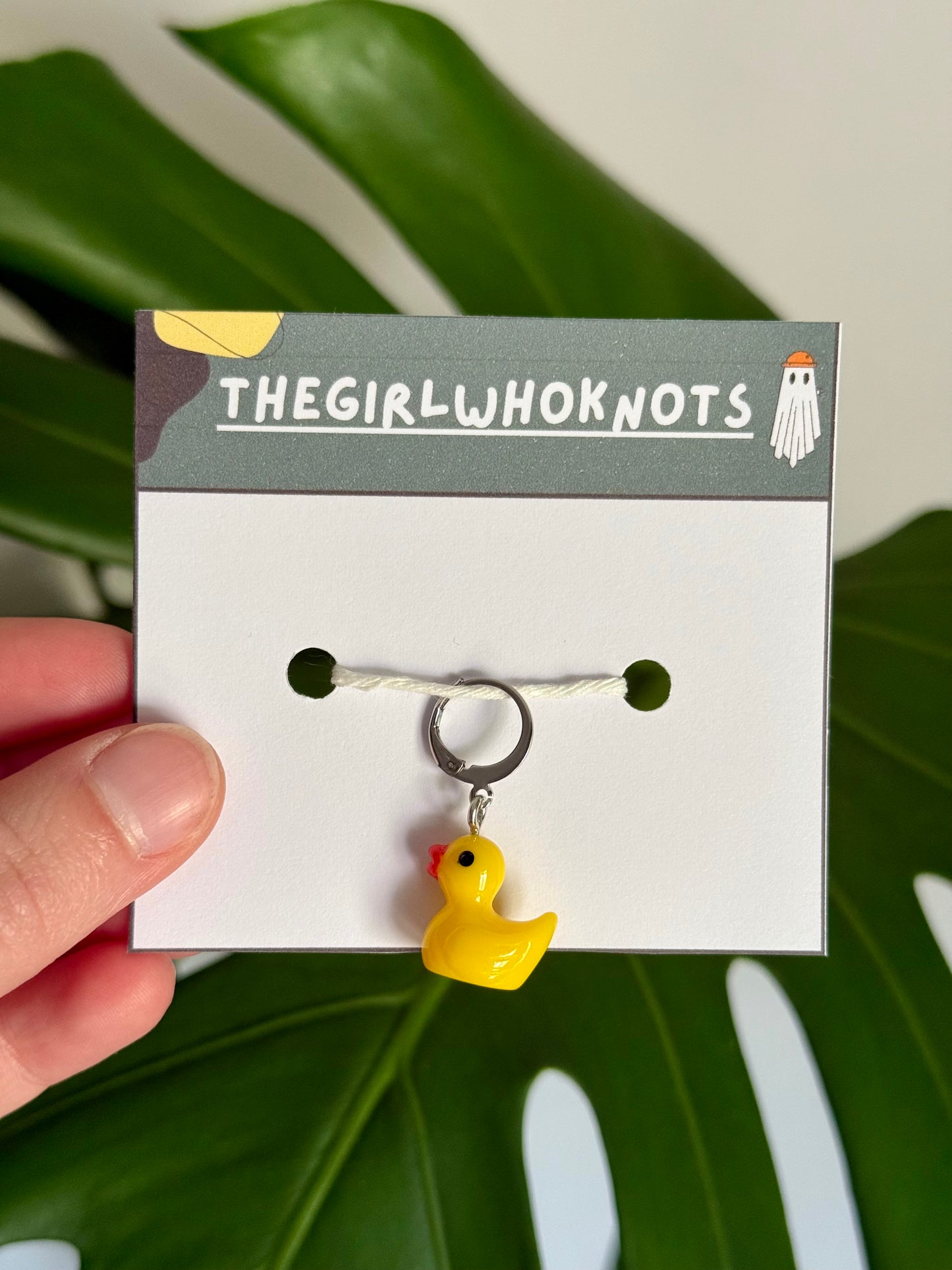 Rubber Duck Stitch Markers