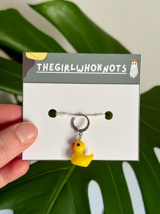 Rubber Duck Stitch Markers
