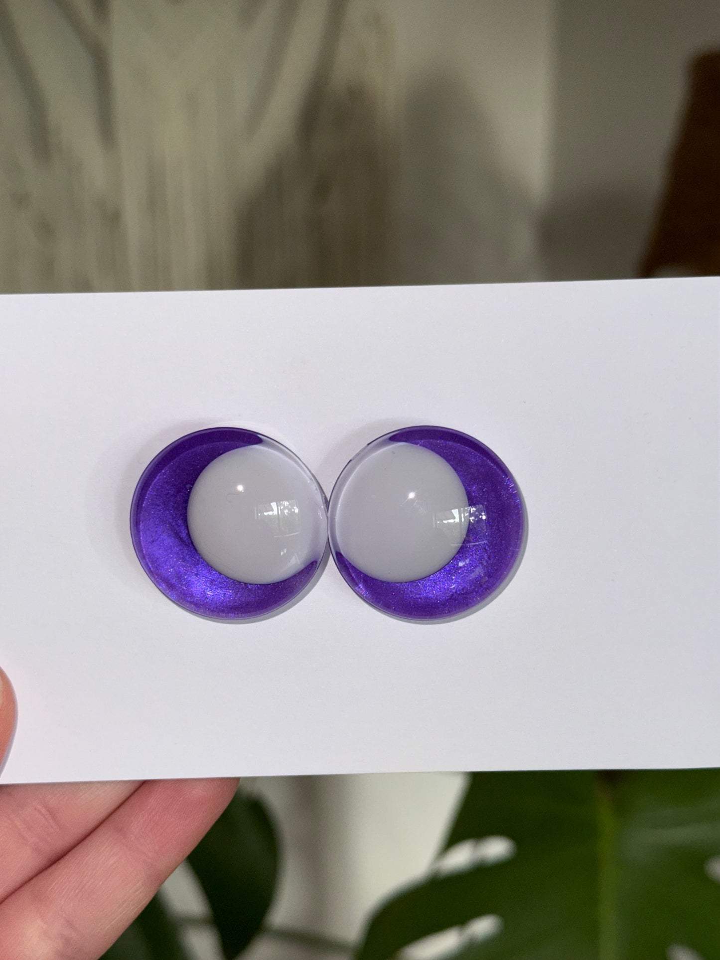 'Orchid' 30mm/25mm/20mm Safety Eyes