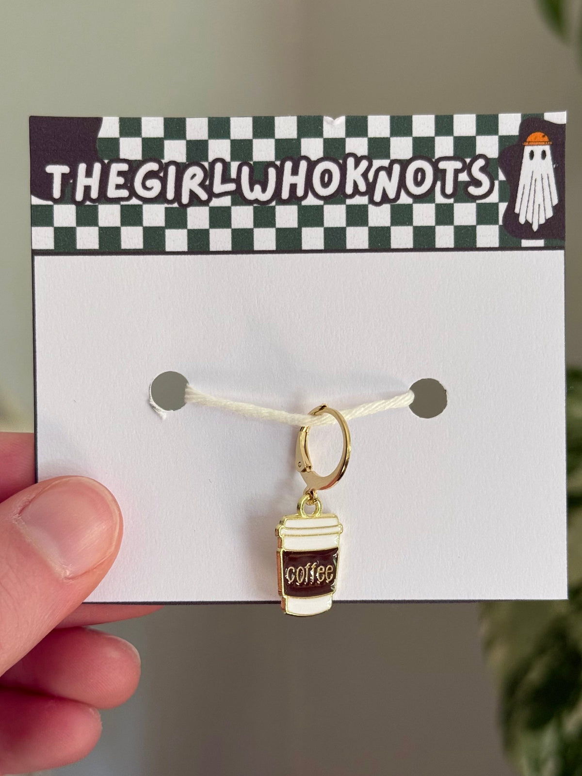 Coffee Stitch Markers