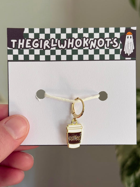 Coffee Stitch Markers