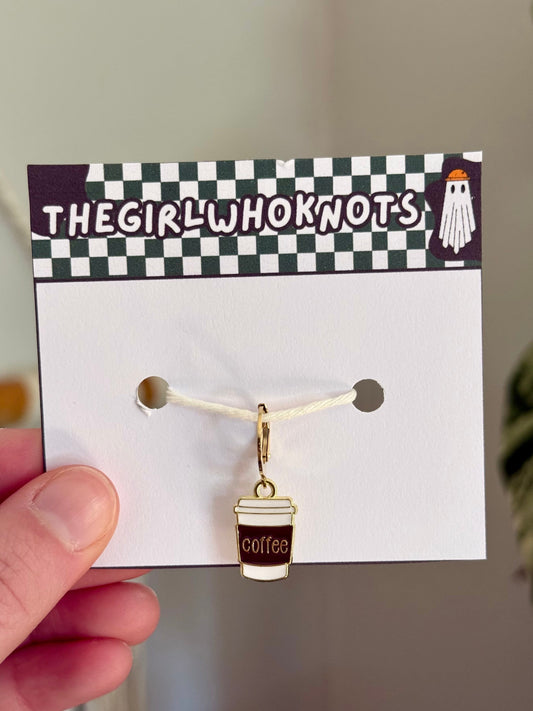 Coffee Stitch Markers