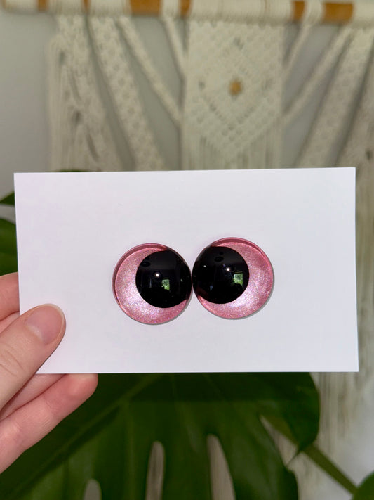 'Hibiscus' 30mm/25mm Safety Eyes