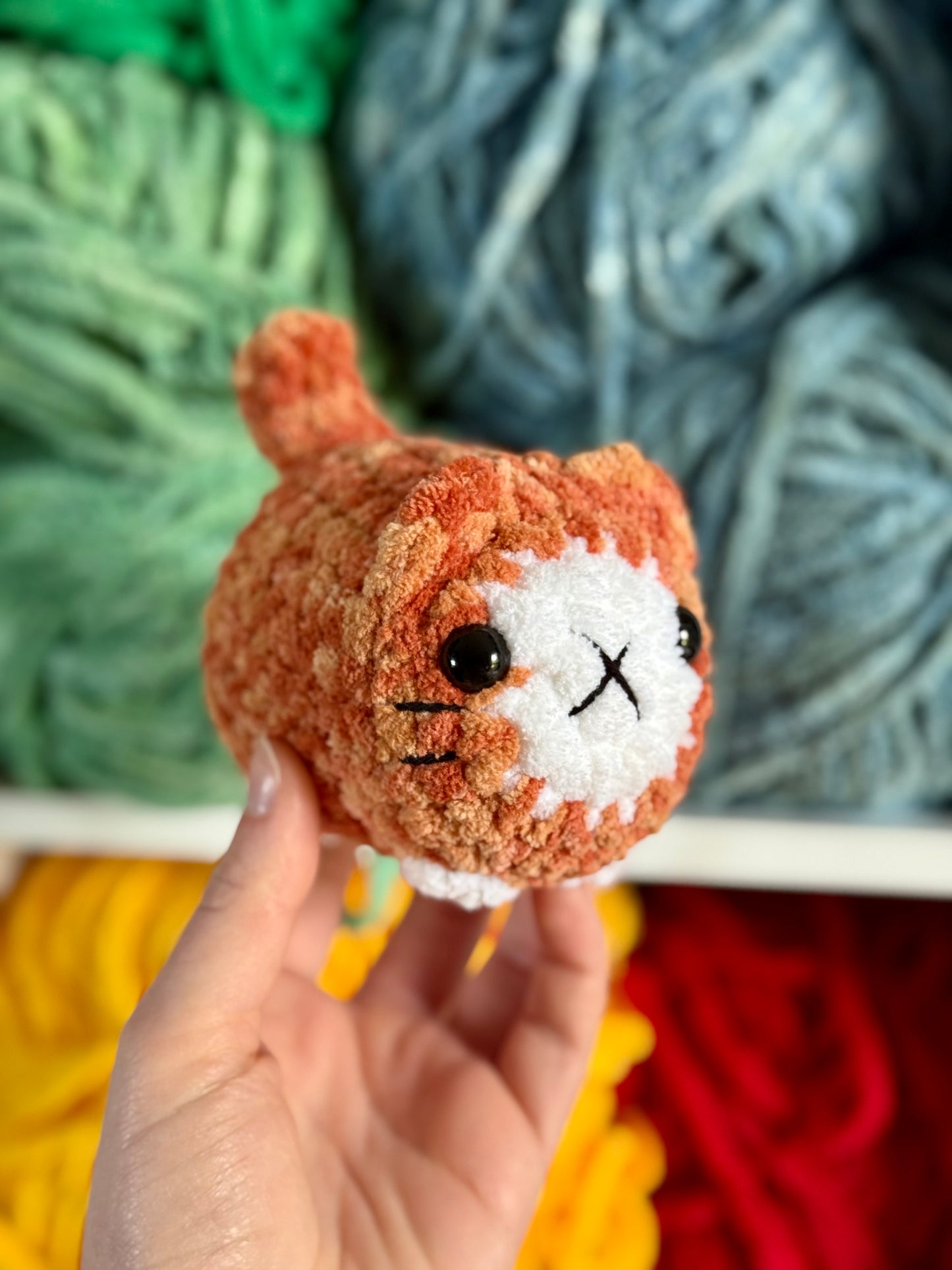 Crochet Loaf Cat (Made to Order)
