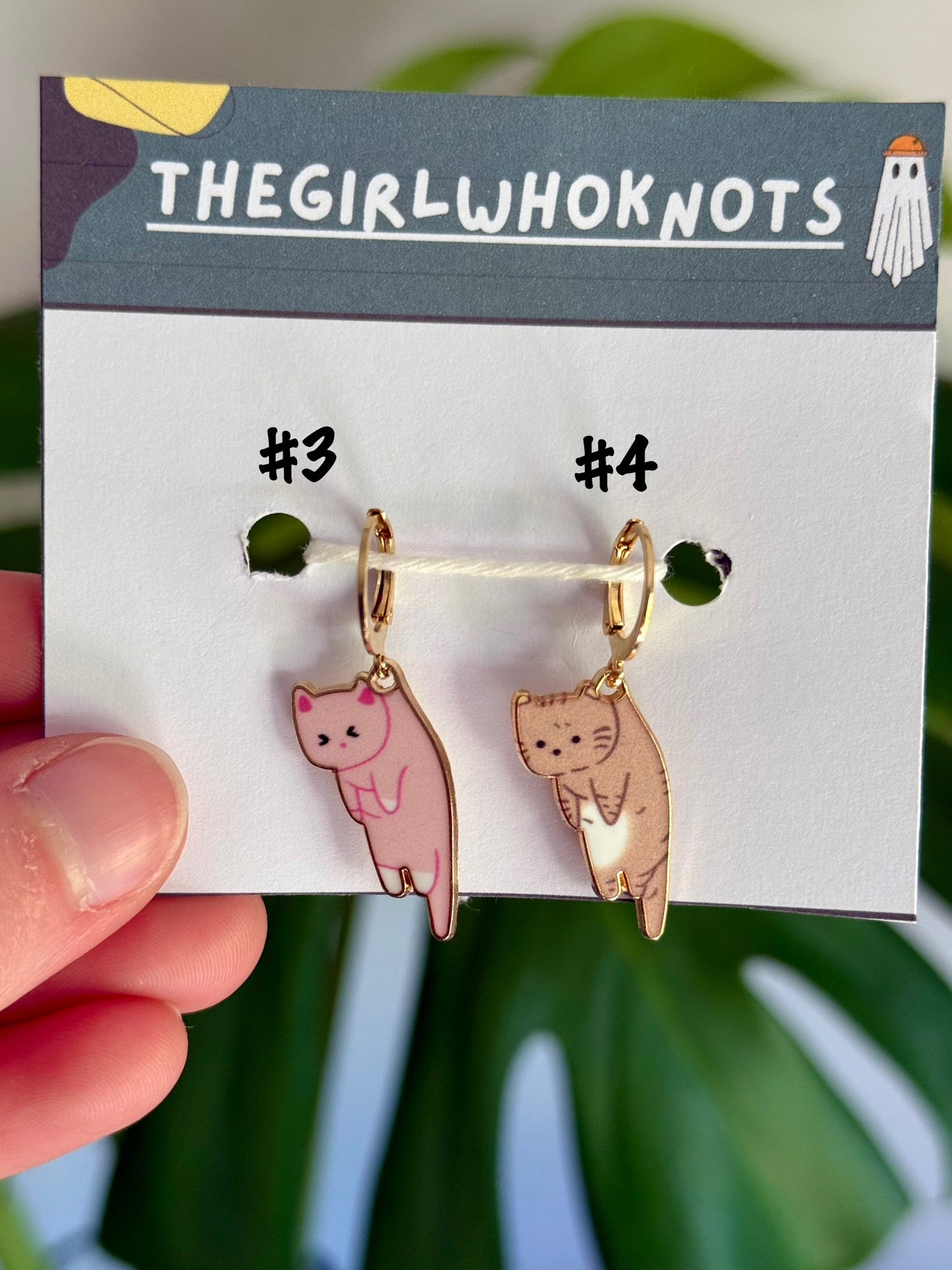 Cat Stitch Markers