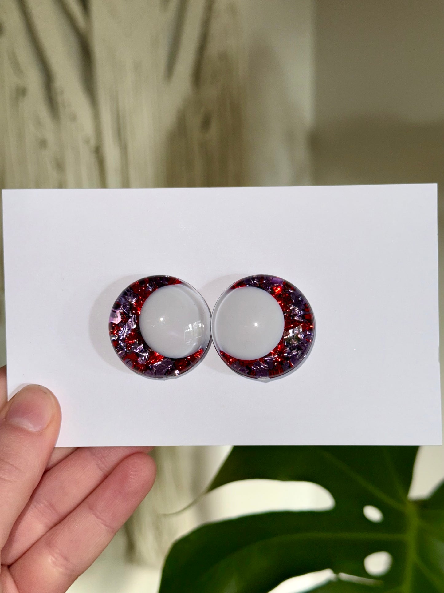 'Gengar' 30mm Safety Eyes