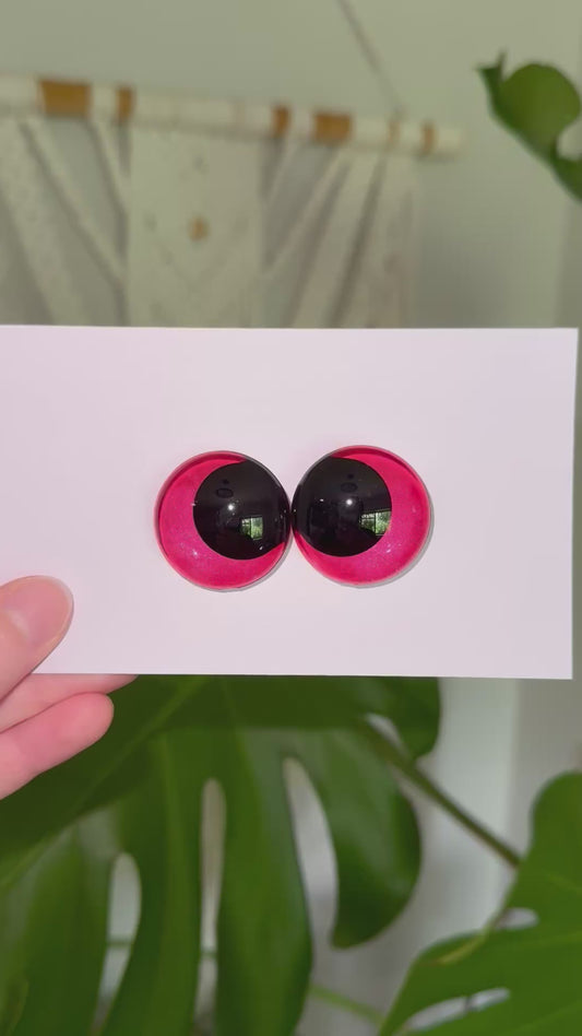'Garnet' 30mm/25mm/20mm Safety Eyes