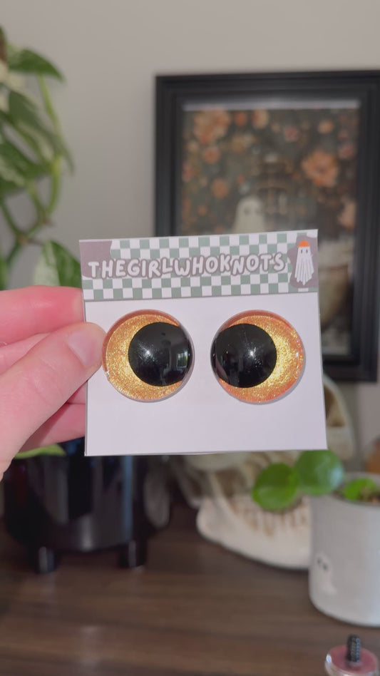 'Passionfruit' 30mm/25mm/20mm Safety Eyes